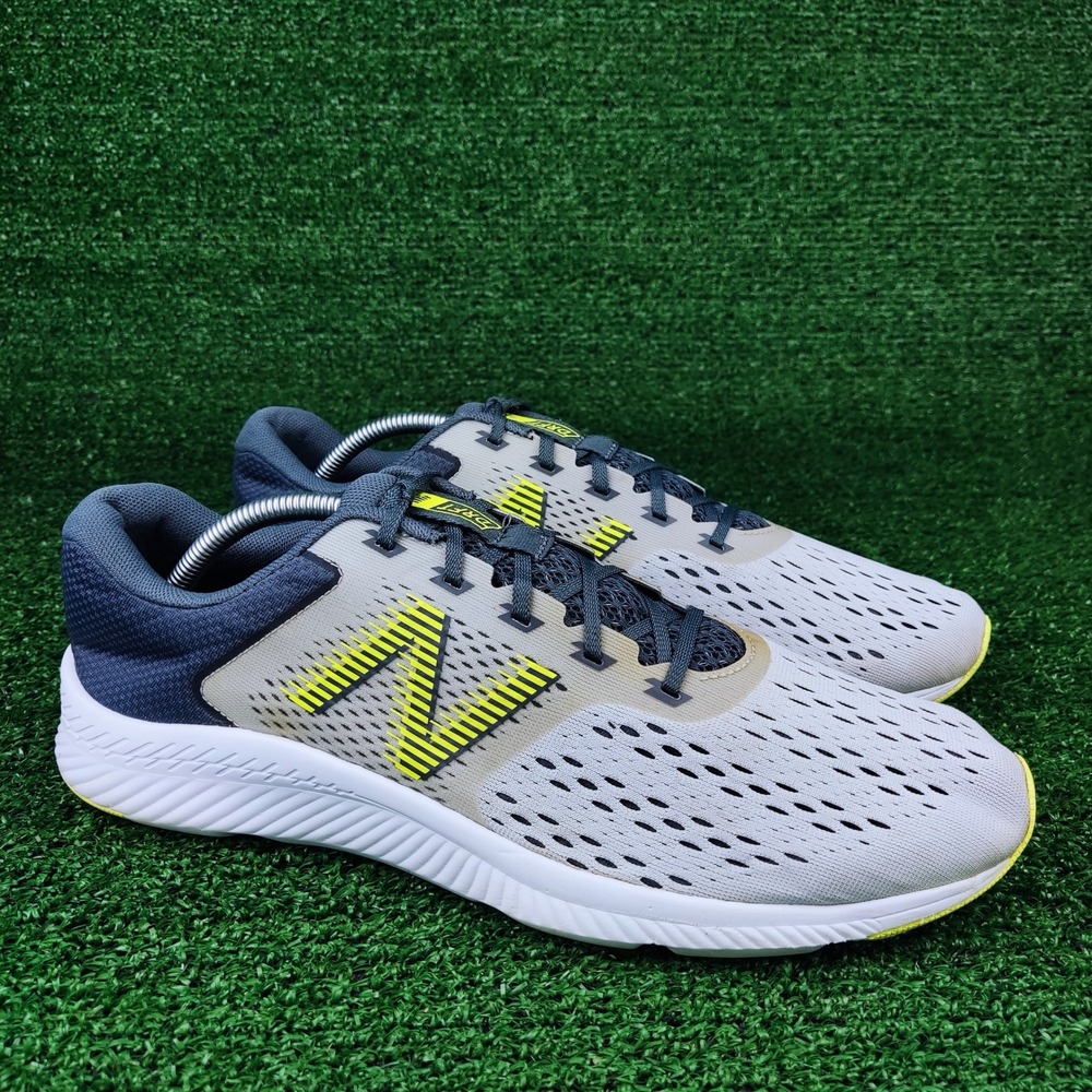 New Balance Running Shoes Mens 11 Grey DRFT MDRFTLG1 Athletic Sneakers Neon